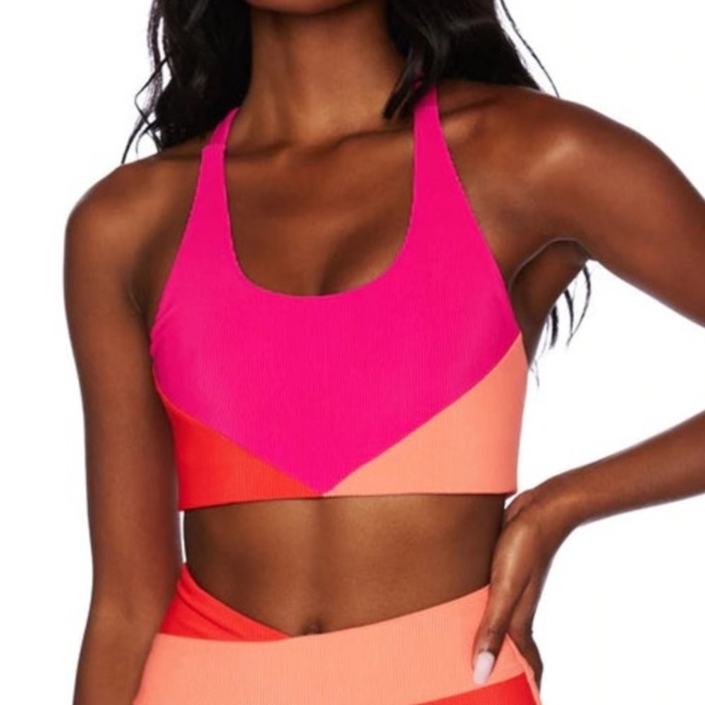 Beach Riot Norah top size XS magenta coral